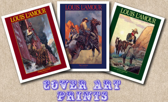 Louis L'Amour - COVER STORY: The Art of the 1960's Looking back on all the  cover art that has been on Louis L'Amour books, I think this unfinished  style was my favorite.Â