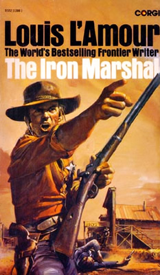 Louis L'amour/trio of Paperback Westerns/the Iron Marshal 
