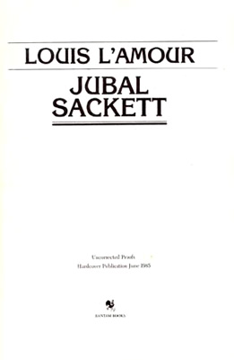 Jubal Sackett - Novel (Finnish)  The Official Louis L'Amour Website