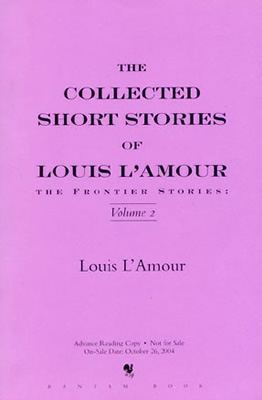  The Collected Short Stories of Louis L'Amour, Volume 1: The Frontier  Stories (Random House Large Print): 9780739377468: L'Amour, Louis: Books