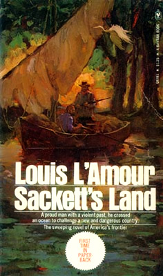 Sackett's Land: The Sacketts: A Novel (Large Print / Paperback)
